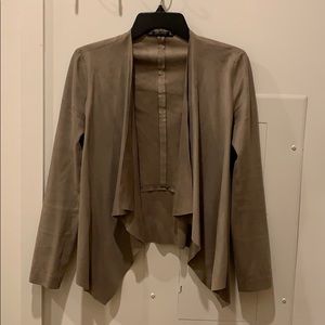 Zara faux suede jacket